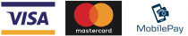 Visa, Mastercard og MobilePay